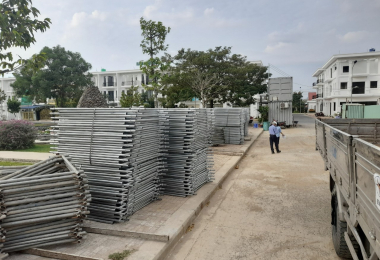 Giàn Giáo Khung kẽm cấp dự án River side